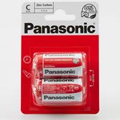 Panasonic S3945 Zinc Batteries C (R14) Card-2