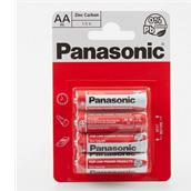 Panasonic S4016 Zinc Batteries AA (R6R) Card of 4