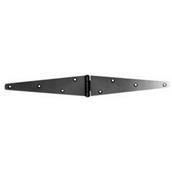 Perry 124M Medium Straight Strap Hinges Self Colour 8