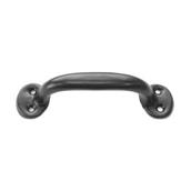 Perry 1928 Tubular Steel Handle Black 6&quot;