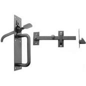 Perry 20/2S Light Suffolk Latch Latch Black Pre-Pack * Clearance *