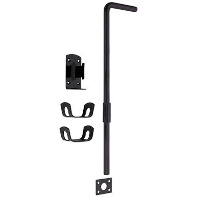 Perry 260 Garage Door Drop Bolts 24&quot; Black * Stock Clearance *