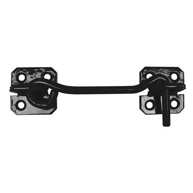 Perry 2814 Wire Cabin Hooks 4&quot; Black