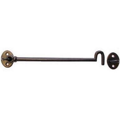 Perry 37 Traditional Cabin Hook Black 8&quot; Pre Pack