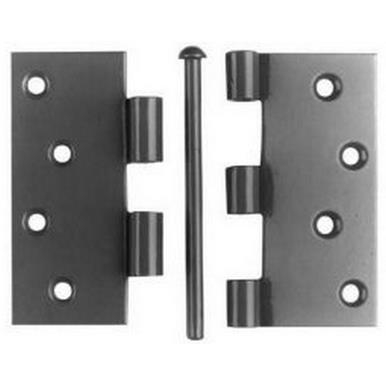 Perry 804 Strong Broad Butt Hinges Loose Pin 4&quot; Zinc Plated