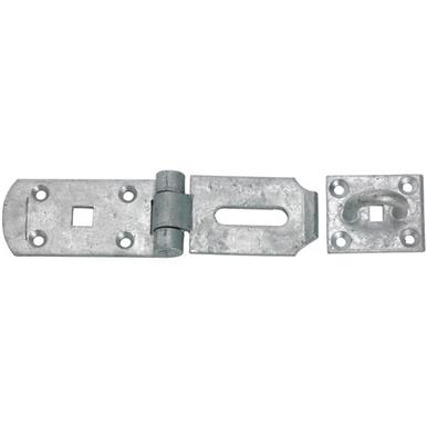 Perry HS149H Heavy Hasp and Staple 10&quot; Galvanised (Boxed)
