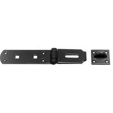 Perry HS617 Safety Hasp & Staple 3&quot; Black * Clearance *