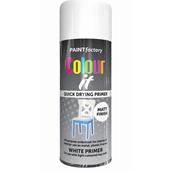 Paint Factory 1734 Colour It Spray Paint White Primer Matt 400ml