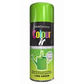 Paint Factory 1739 Colour It Spray Paint Lime Green Gloss 400ml