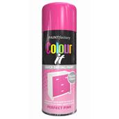 Paint Factory 1741 Colour It Spray Paint Perfect Pink Gloss 400ml