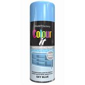 Paint Factory 1744 Colour It Spray Paint Sky Blue Gloss 400ml