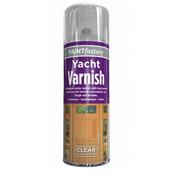 Paint Factory 1748 Yacht Varnish Spray Paint Clear Gloss Finish 400ml