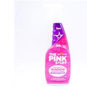 The Pink Stuff Window Cleaner with Rose Vinegar 850ml Trigger Spray