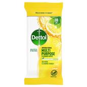 Dettol Antibacterial Multi Purpose Wipes Citrus Pack of 30 * Stock Clearance *