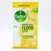 Dettol Antibacterial Floor Wipes Citrus Pack of 10