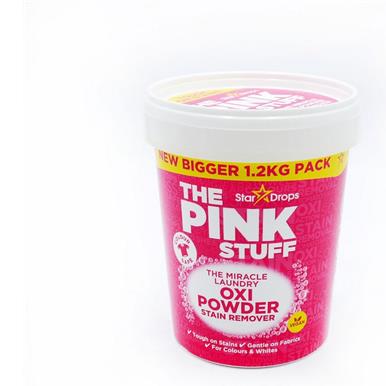 The Pink Stuff Oxi Powder Stain Remover For Colours 1Kg