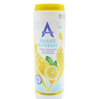 Astonish C2250 Shake & Fresh Lemon Sparkle Carpet Freshener Powder 400g