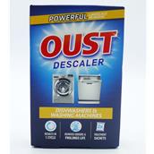 Oust Dishwasher and Washing Machine Descaler Sachets Pack of 2