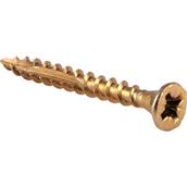 Reisser Cutter Screws 6.0mm x 60mm Yellow Tropicalised Box of 100 * Clearance *
