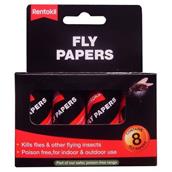 Rentokil FF89 Fly Papers 8's