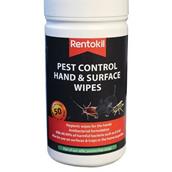 Rentokil FPW44 Pest Control Hand and Surface Wipes Tub-50
