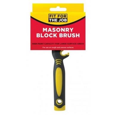 Fit For The Job (FBBB004) FFJ Masonry / Exterior Block Paint Brush