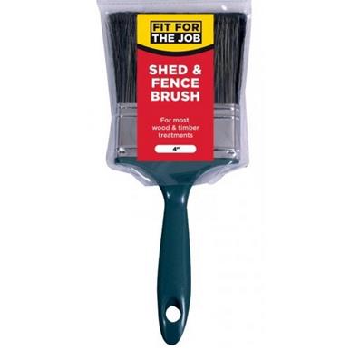 Fit For The Job (FFJSFB) 4&quot; FFJ Shed & Fence Brush