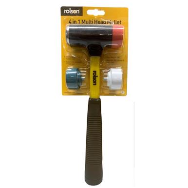 Rolson 10550 4 in 1 Multi Head Mallet