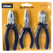 Rolson 20604 3Pc Plier Set 150mm