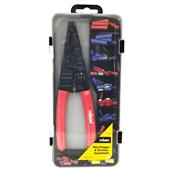 Rolson 20810 Crimper Plier Set with 84Pc Connectors