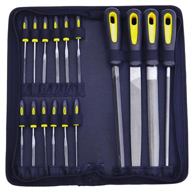 Rolson 24779 File Set with Pouch 16Pc