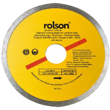 Rolson 24864 Ceramic Tile Blade 115mm