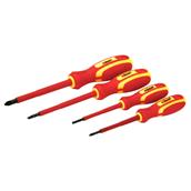 Rolson 28730 VDE Screwdriver Set 4Pc