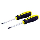 Rolson 29180 Screwdriver Set 2Pc SL5 x 100 and PH2 x 100