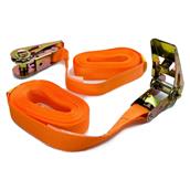 Rolson 44207 Endless Ratchet Straps 2Pc 25mm x 5m