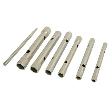 Rolson 46887 Box Spanner Set & Tommy Bar 6Pc