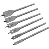 Rolson 48523 Flat Wood Drill Bit Set 6Pc