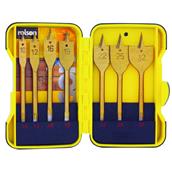 Rolson 48525 Flat Wood Drill Bit Set 7Pc