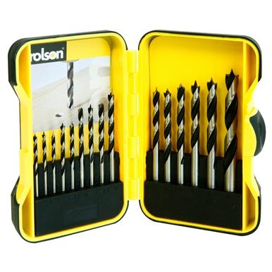 Rolson 48528 Wood Drill Bit Set Pc