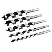 Rolson 48545 Wood Auger Bit Set 200mm 5Pc