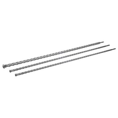 Rolson 48695 SDS Drill Set 3Pc 1000mm Long