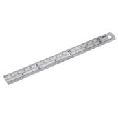 Rolson 50822 Stainless Steel Ruler 150mm (6