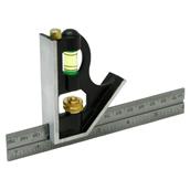 Rolson 50850 Mini Combination Square 150mm