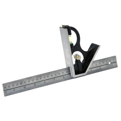 Rolson 50858 Combination Square 300mm (12&quot;)