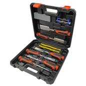Rolson 56140 Chisel and Honing Guide Set 10Pc