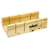 Rolson 56429 Wooden Mitre Box 230mm
