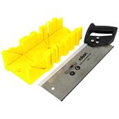 Rolson 58262 Tenon Saw and Plastic Mitre Box