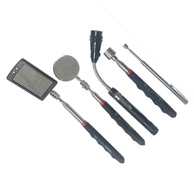 Rolson 60375 Telescopic Inspection & Pick Up Tool Magnetic 5Pc * Clearance *