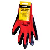 * Pack of 12 Prs * Rolson 60634 Nitrile Coated Work Gloves Size X.Large