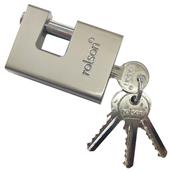 Rolson 66486 70mm Shutter Padlock with 4 Keys